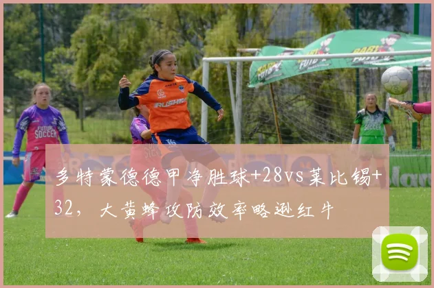 多特蒙德德甲净胜球+28vs莱比锡+32，大黄蜂攻防效率略逊红牛