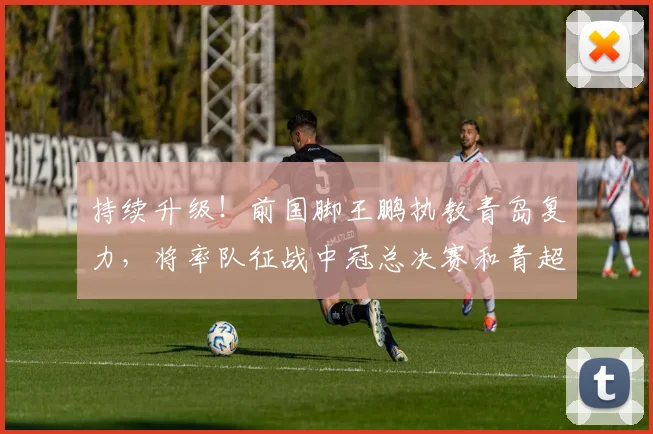 持续升级！前国脚王鹏执教青岛复力，将率队征战中冠总决赛和青超